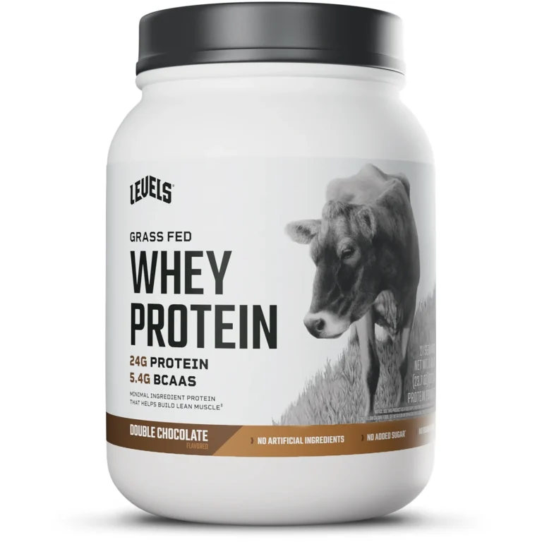 Levels Grass Fed Whey – Double Chocolate, 24g Protein